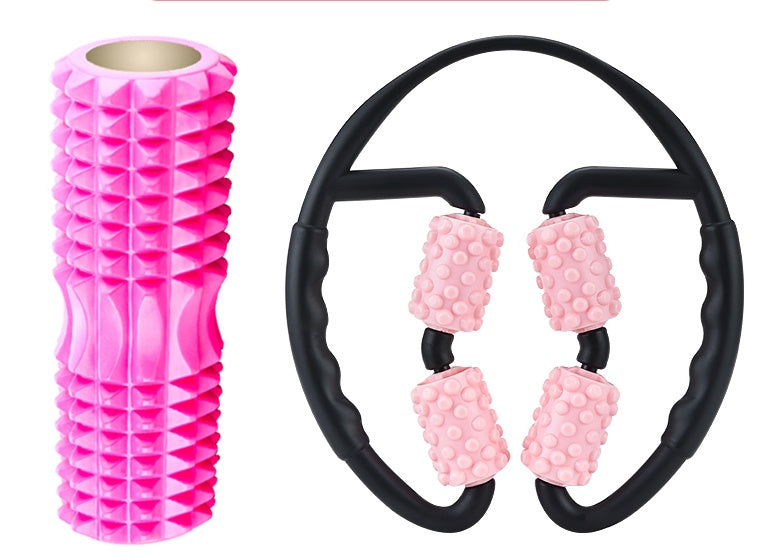 Relaxation Roller Ring  Yoga Body Shaping 4 Wheels