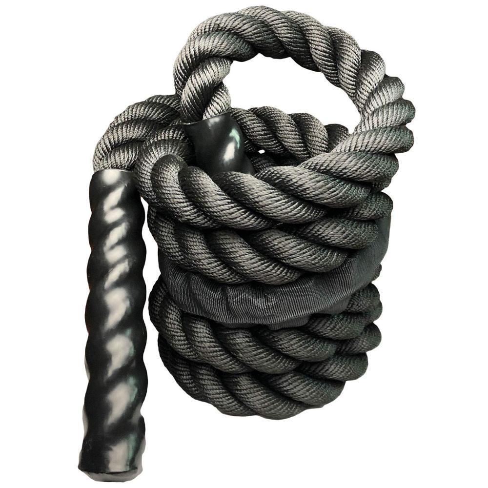 Fitness Jumping Rope Heavy-Duty Bold Fitness Rope Weight-Bearing Triple-Strand