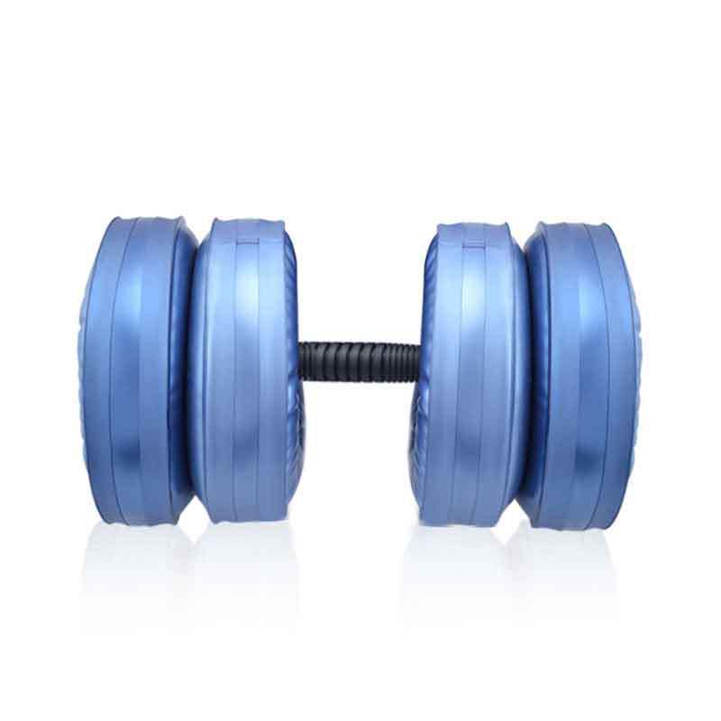 Water-filled Dumbbell for Men Home Fitness  Arm Muscle Training Equipment