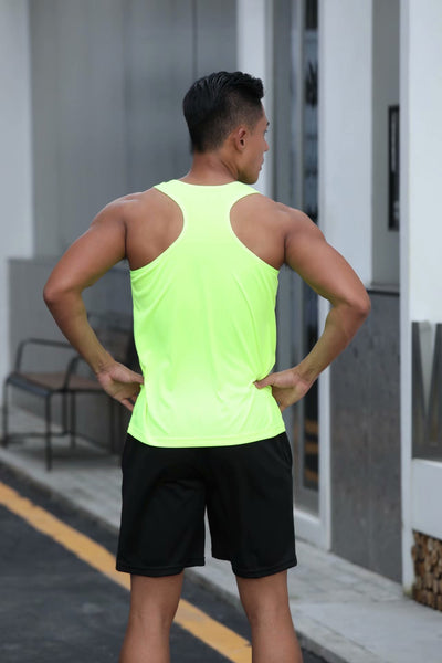 Men's Simple Fitness Clothes Marathon Vest