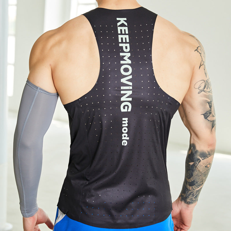 Ultralight Men's Exercise Sleeveless Fitness Quick-drying Clothes